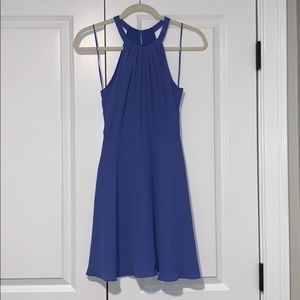 NWOT Express Fit and Flare halter summer dress